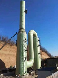 玻璃鋼脫硫塔噴淋塔廢氣凈化塔工業(yè)脫硝塔多種規(guī)格來(lái)圖定制